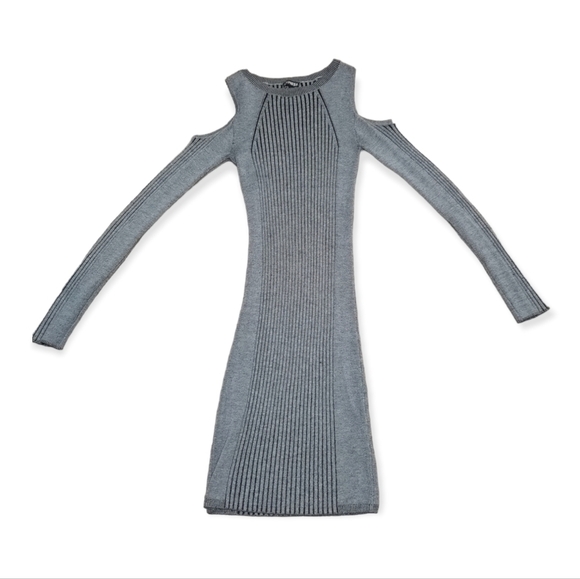 EXPRESS (Small) Cold Shoulder Sweater Dress- Excellent condition - Picture 1 of 6